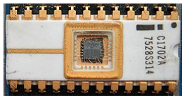 EPROM芯片（玻璃窗感应UV光照射）